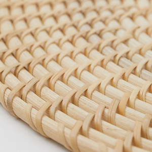 Mantel Individual de ratán ecológico duradero, placa de cargador artesanal/Decoración de pared para boda/mesa de comedor, alfombrillas y almohadillas empotradas - Product Image 3