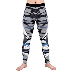 Nouvelle arrivée de pantalons de yoga personnalisés collants de gymnastique souples leggings à poches pour hommes - Product Image 1