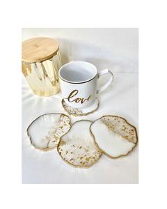 ที่รองแก้วเรซิ่นงานศิลปะ เหมาะสำหรับตกแต่งห้องนั่งเล่น ให้คุณภาพทนทาน พร้อมด้วยงานฝีมือที่สวยงาม - Product Image 2