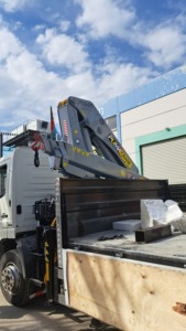 PUMA CRANE Nueva mejor calidad 7 Ton Hydraulic Knuckle Boom Truck Grúa montada con bomba Entrega rápida desde Turquía - Product Image 5