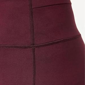 Venta al por mayor de alta calidad sólido sin costuras suaves mallas de entrenamiento Fitness trajes Yoga pantalones 100% algodón mallas de las mujeres 2025 - Product Image 2