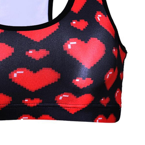 Sujetador deportivo con estampado de alta calidad para mujer, servicio OEM y ODM, ropa deportiva sin costuras para Yoga y gimnasio, novedad en Stock - Product Image 6