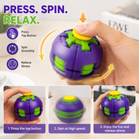 Balle anti-stress sensorielle 2026 pour soulager l'anxiété, jouet sensoriel, balle anti-stress à l'huile de coco, relaxante, douce, couleur blanche