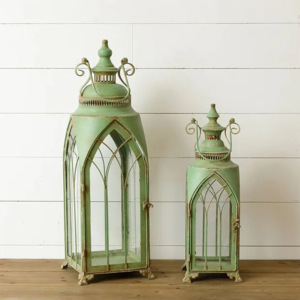 Decorative Green Grasshopper Design Iron/SS Metal Glass <b>Candle</b> <b>Lantern</b> Handmade Modern Pillar Holder for Home Decoration - Product Image 4