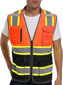 Gilet de sécurité réfléchissant haute visibilité dernier modèle vente en gros gilet de sécurité de haute qualité pour le travail et la construction - Product Image 2