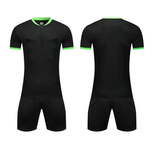 2025 conjunto de uniforme de árbitro de fútbol profesional para hombres, chándal de fútbol ligero de verano para juzgar el diseño de Tailandia 100% - Product Image 4