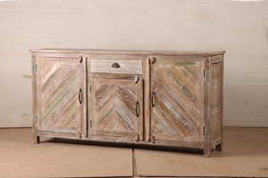Solid Wood <b>Sideboard</b> Cabinet with Premium Finish & Large <b>Storage</b> Capacity for Dining Room Living Room Hotel Apartment Furniture - Product Image 5