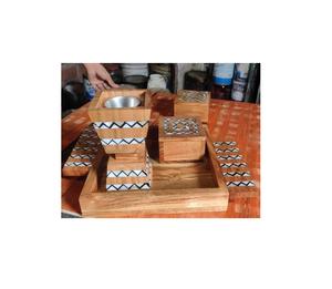 ที่วางเทียนไม้แบบปรับได้ดีไซน์ทันสมัยเชิงเทียนไม้ถูออกแบบอย่างสร้างสรรค์ - Product Image 1