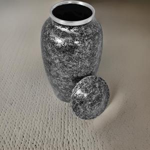 Granite Finish Textured Classic Cremation Urn & Keepsake for Adult Ashes American Style Wholesale Low Price Funeral Supplies <b>Jar</b> - Product Image 5
