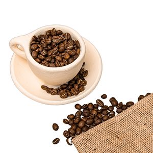 Grains de café Arabica torréfiés biologiques cultivés au Vietnam de haute qualité dans un sac de jute Machine de torréfaction OEM de qualité supérieure fabriquée au Vietnam - Product Image 2
