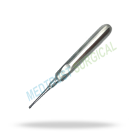 Backbend Holmstrom Notch Dental Surgical Elevator Manual Stainless Steel Tahan Korosi untuk Pencabutan Gigi dan Elevasi Akar.