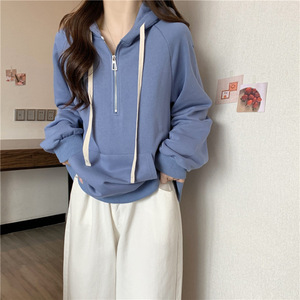 ... Sudadera con capucha ligera para mujer Jersey de algodón Casual Cálido Diseño cómodo Ideal para uso diario y uso al aire libre - Product Image 2