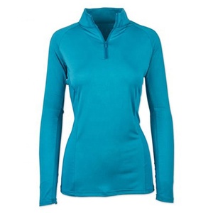 Camiseta de Competición de Equitación de Compresión de Algodón Ecológico Personalizada para Mujer 2025, Estilo Ecuestre Occidental Profesional - Product Image 5