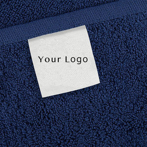 Toalla de baño de mano personalizada de color sólido 625gsm algodón turco puro 40*80cm 180g - Product Image 6