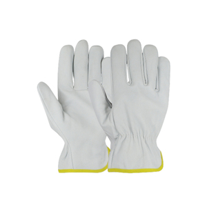 Guantes de seguridad de alta calidad 100% para camiones y vehículos, guantes de cuero para Conductor, guantes de cuero ligeros con respaldo de algodón fresco para hombres - Product Image 1
