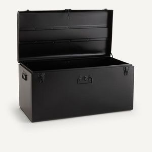 Caja de almacenamiento galvanizada de alta resistencia con acabado en polvo y esquinas reforzadas para mayor durabilidad y uso prolongado - Product Image 1