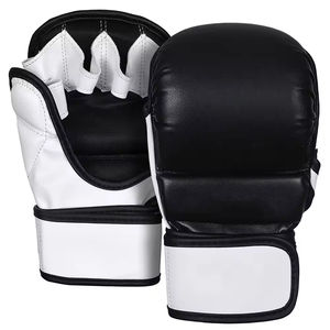 Gants de boxe pour sac de frappe confortables en cuir PU, gants de boxe professionnels pour sac de frappe - Product Image 3