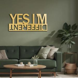 Art mural géométrique créatif en métal fait à la main Sculpture abstraite moderne pour salon chambre bureau - Product Image 3