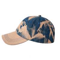 Gorra de 6 Paneles de Algodón Personalizada con Bordado Plano para Uso Casual Vintage