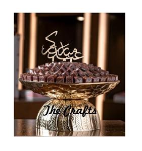 Tazón de postre de forma redonda de la mejor calidad en Metal Color dorado Chocolates Dátiles Tazón para uso en restaurante de hotel - Product Image 4