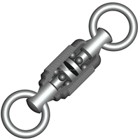 Premium Double Heavy Duty Big Game Eau salée Double rotation Roulement à billes en acier inoxydable Pivot de pêche