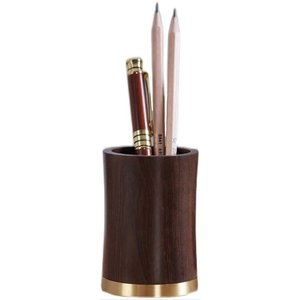 AK Brass Round Metal <b>Pen</b> Stand in Gold Finished Set of 2 Wire Design <b>Pen</b> <b>Holder</b> <b>For</b> Home Decor / Office <b>Desk</b> Decor - Product Image 5