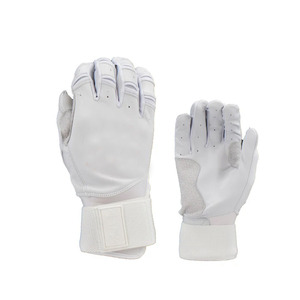 Équipement de sport longue manchette en peau de chèvre numérique en cuir Baseball gants de frappe unisexe Softball gants de frappe Guantes beisbol - Product Image 1
