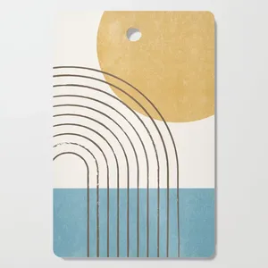 Tabla de cortar de madera de diseño negro, nueva impresión de esmalte para exhibición de desayuno, utensilio de corte de fruta de queso, herramienta de cocina - Product Image 6