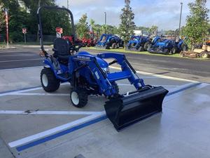 Meilleur prix de gros tracteur agricole New Hollands Workmaster 25S tracteur avec chargeur frontal transmission hydrostatique prêt à expédier - Product Image 4