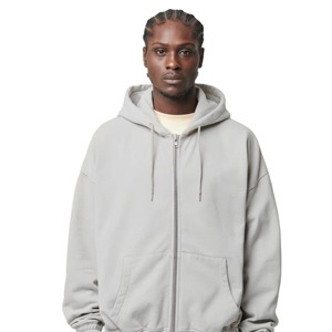 New 2025 Custom All Print <b>Hoodie</b> 100% Cotton <b>Zip</b> <b>up</b> <b>Hoodie</b> with Heavyweight Fleece and Embroidered Puff Design Customized OEM - Product Image 1