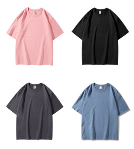 เสื้อยืดผ้าฝ้าย210Gsm 100% สำหรับผู้ชายเสื้อยืดพิมพ์ลายสำหรับผู้หญิงเสื้อยืดพิมพ์ลายออกแบบได้เอง - Product Image 4