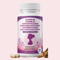 Astrawell OEM Capsules pour l'équilibre hormonal et l'humeur des femmes, soutien quotidien au bien-être