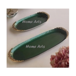 Ensemble de 3 plateaux de service pour aliments de différentes tailles plateau de service pour chocolats en forme de rectangle de dernière conception à vendre - Product Image 5