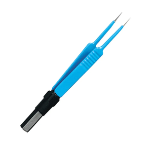 Pinzas bipolares McPherson reutilizables con revestimiento azul, punta recta de 9cm, acero inoxidable, Fabricación manual, certificación CE de Pakistán - Product Image 4