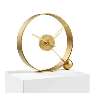 Đồng hồ bảng hiện đại Gỗ bảng đồng hồ trên đứng độc đáo bảng đồng hồ tương phản Màu sắc hiện đại đồng hồ cho tường lớn Chế độ đồng hồ