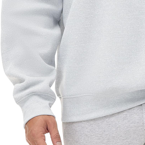 Ensemble de sweats à capuche à la mode pour hommes d'automne personnalisé coupe ajustée pull-over d'hiver pour hommes col rond Streetwear pull-over sweat-shirt pour hommes - Product Image 2