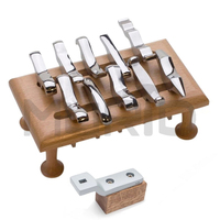 Excellent produit 10 pièces Mini jeu d'enclume de pieu formant des outils avec support pour bijoux orfèvre meilleure qualité prix abordable