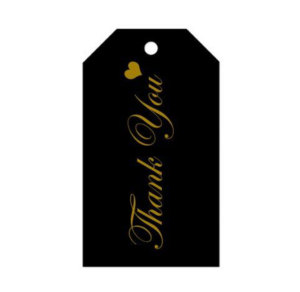 Tarjetas de Felicitación de Papel Impresas Personalizadas y Etiquetas de Agradecimiento, Impresión Offset, Etiquetas para Ropa, para Regalos de Boda, Empaquetado de Boutique - Product Image 6