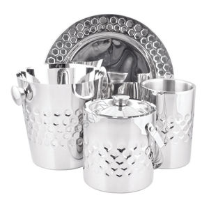 Juego de barras de acero inoxidable de 3 piezas Cubos de hielo y tinas de bebidas - Product Image 1