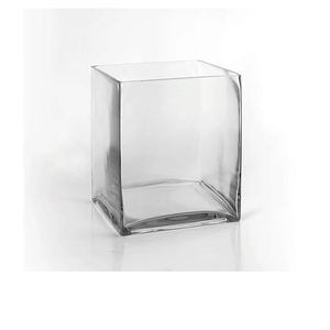 Compre un elegante votivo de cristal cuadrado decorativo para el hogar disponible a un precio razonable - Product Image 1