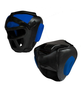 Casque de boxe de qualité supérieure en cuir PU, protection du visage, fermeture réglable à boucle et crochets, unisexe, adulte, casque de sport - Product Image 3