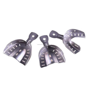 WORLD PRECISION SURGICAL Bandeja de Impresión Dental de Acero Inoxidable Perforada Manual Reutilizable Instrumento Dental Clase I CE - Product Image 5
