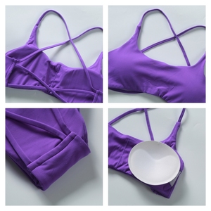 Soutien-gorge de sport personnalisé pour femmes XL Soutien-gorge de sport léger, respirant et sans couture Dernière conception Grande taille Fitness Yoga Soutien-gorge de sport - Product Image 6