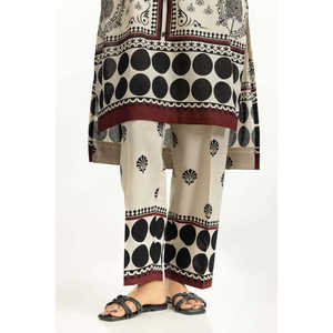 ชุดเซ็ต IUSTTS-2046 ลายพิมพ์ลำลอง แขนสามส่วน สำหรับฤดูใบไม้ผลิ/ฤดูร้อน - Product Image 6