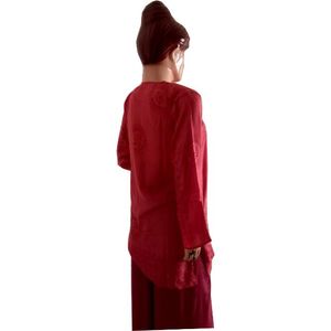 High Quality 100% Cotton Om <b>Kurta</b> Customized Plain Anti-Technics Indian & Pakistani Export Clothing Wholesale Prices - Product Image 6