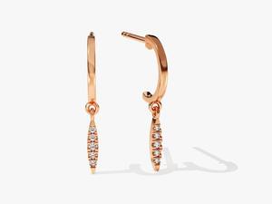 Pendientes de tuerca de estilo bohemio de Plata de Ley 925, piedras preciosas de topacio blanco, joyería chapada en oro para mujer, regalo de boda de moda para esposa - Product Image 2