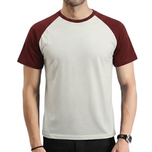 เสื้อยืดแขนสั้นผู้ชายทรงเข้ารูป รุ่นใหม่ล่าสุด แฟชั่นฤดูร้อน แบรนด์ OEM แขนเสื้อแบบ Reglan ผลิตจากผ้าฝ้าย 100% - Product Image 1