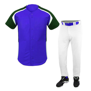 Uniforme de baseball à impression par sublimation personnalisée pour les jeunes Ensembles d'uniformes de baseball de haute qualité fabriqués en matériel entièrement personnalisé 2024 - Product Image 1