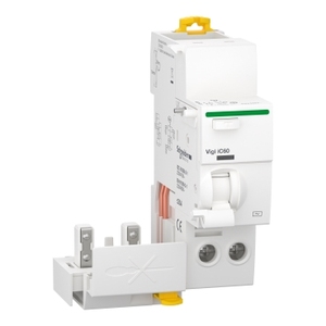Per Schneider Electric A9Q16225 Vigi IC60-2P 25A 500mA Blocco aggiuntivo di protezione differenziale CA per protezione contro i fulmini e messa a terra - Product Image 1