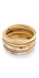 Manchettes, bracelets et bracelets en corne de buffle naturelle, fabriqués à partir de véritable corne de buffle, disponibles dans un assortiment de - Product Image 6